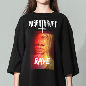 Misanthropy Britney Rave Oversized Póló Női