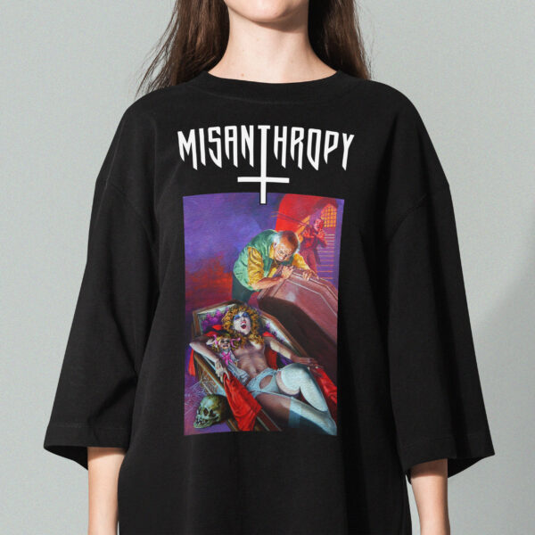 Misanthropy Vampire Lady Oversized Póló Női