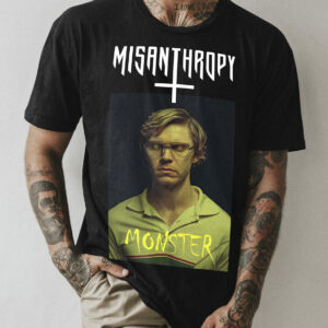 Misanthropy Jeffrey Dahmer Póló Férfi